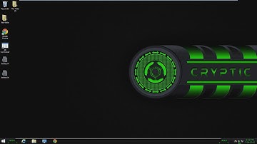Cryptic Green - Theme for Windows 7/8/10