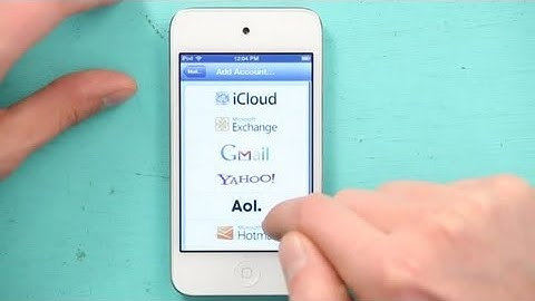How to Access Multiple Email Accounts on Your iPod Touch : iPod & iPod Touch