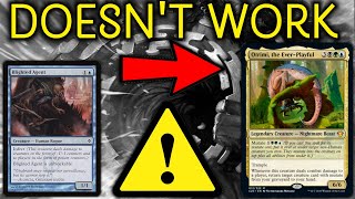 Commander Players Are Using These Cards Wrong | Cards That Do NOT Work With Their Commander (Part 2)