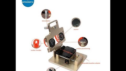 Phonefix TBK 928 Phone Touch Screen Frame Bezel Split Separator