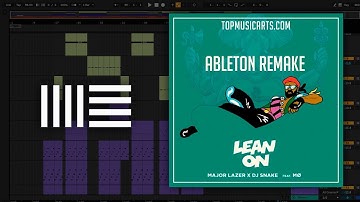 Major Lazer ft DJ SNAKE and MØ - Lean on Ableton Remake (Dance Template)