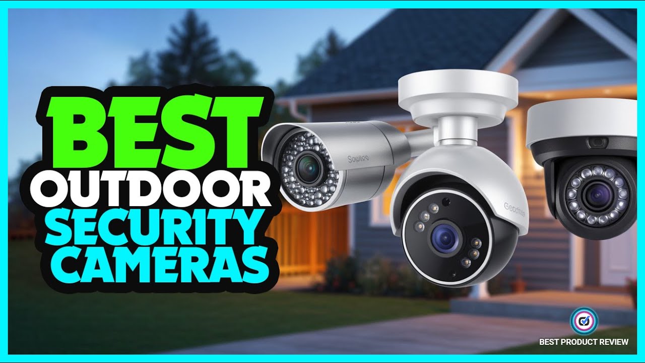 ✅ Топ-5: Лучшие камеры видеонаблюдения для улицы в 2026 году [Лучшая беспроводная камера для улиц...