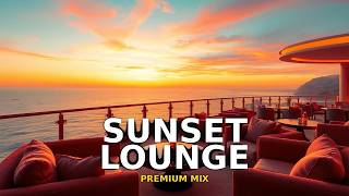 Chill Lounge for Serene Sunset Reflections