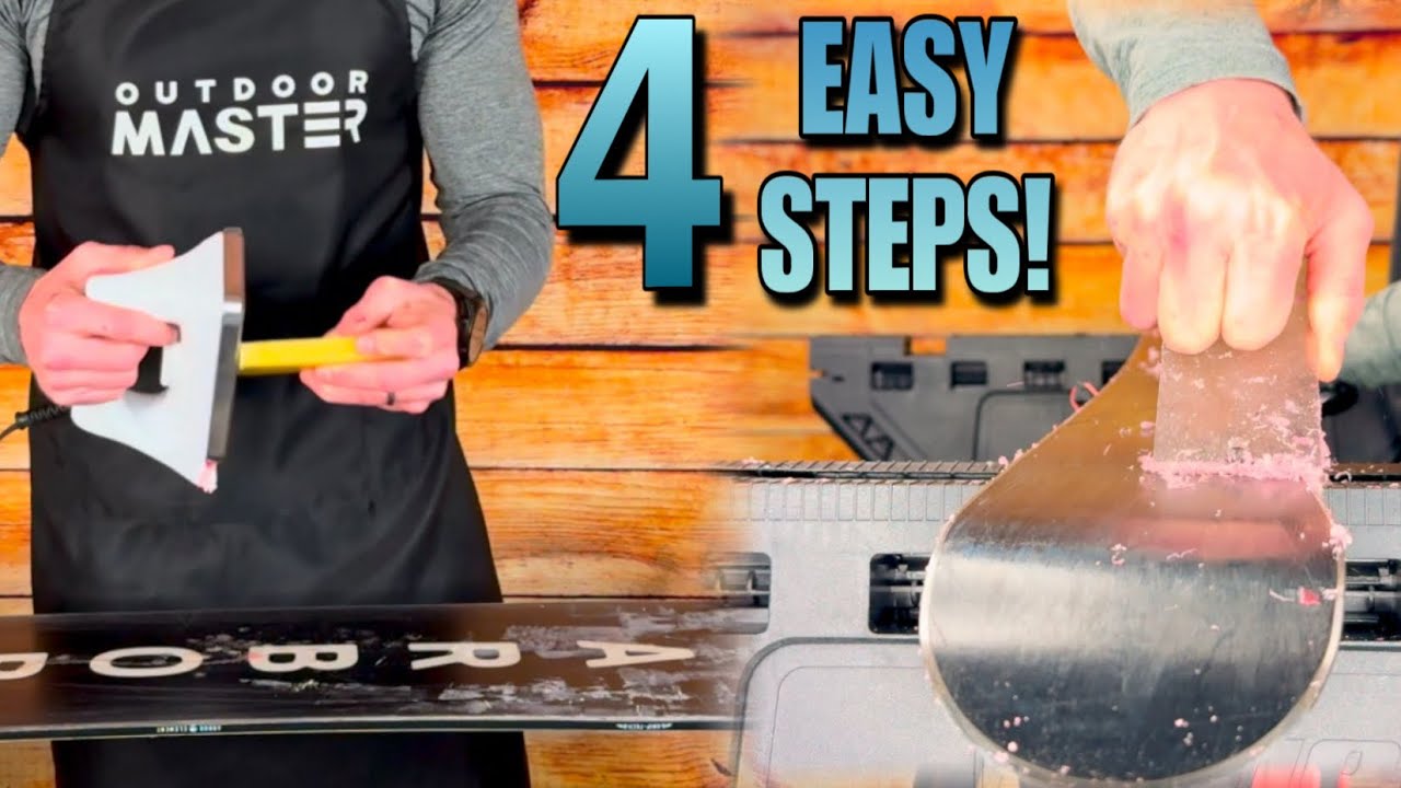 How To Hot Wax A Snowboard/Skis For Beginners