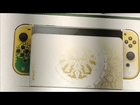 rør emulsion koks Nintendo Switch OLED Legend of Zelda: Tears of the Kingdom Edition Console  has been leaked🤫🤫 - YouTube