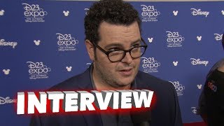 Olaf's Frozen Adventure: Josh Gad D23 Reaction Interview | ScreenSlam