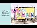 Scrapbooking | Mini Album | Sun Kissed Collection by Simple Stories