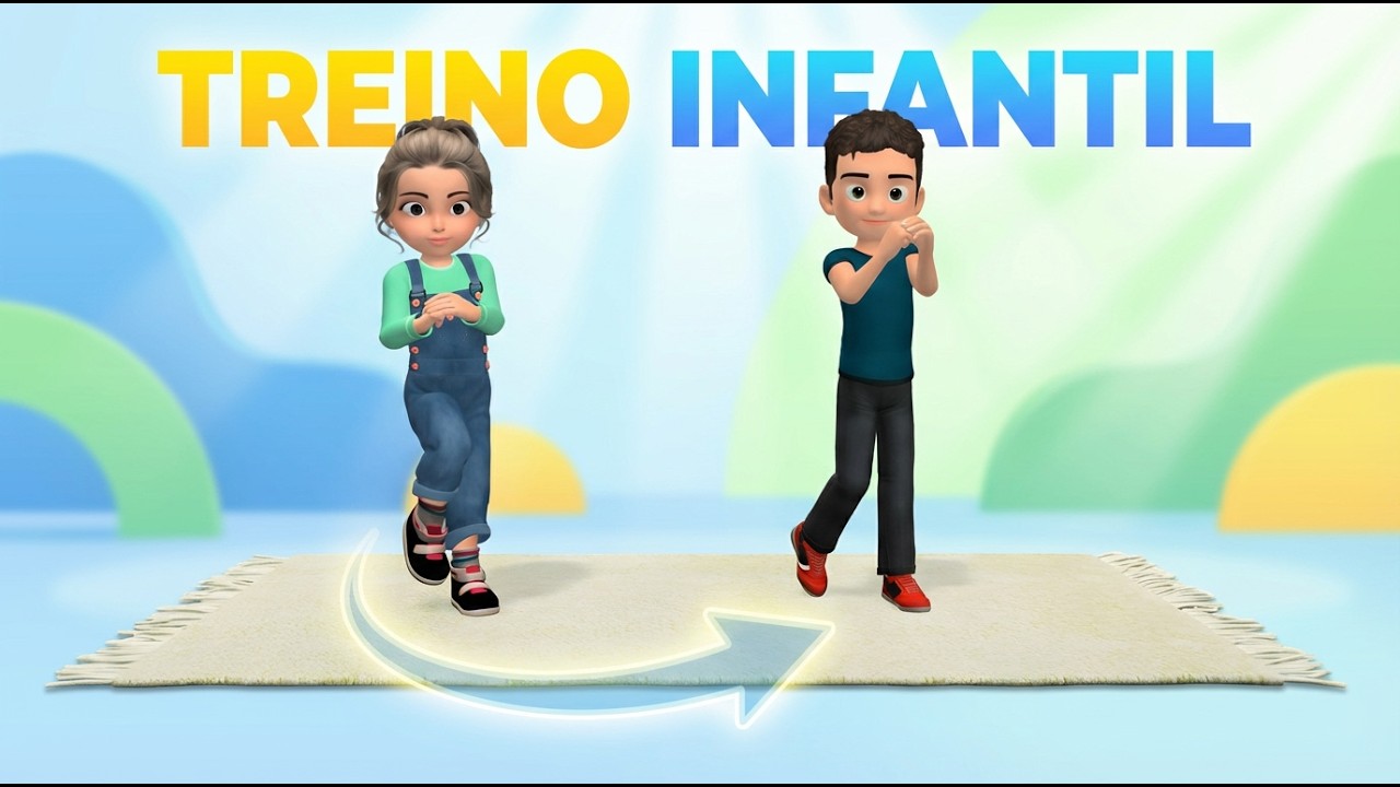 Treino Infantil: Peso Saudável & Vida Ativa (20 Minutos)