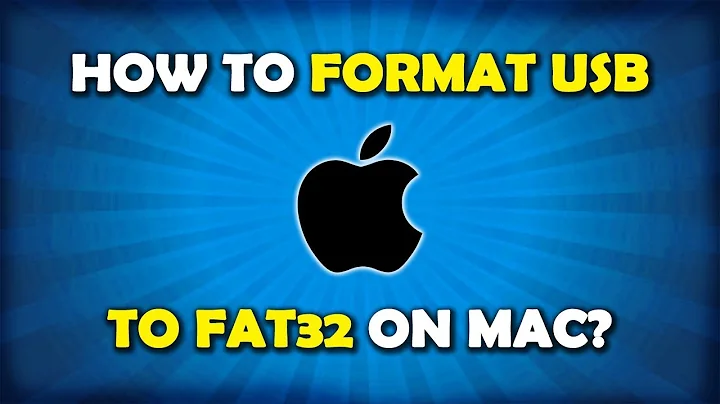 How to format USB to FAT32 on Mac easily?
