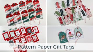 12+ Days of Holiday Cards & Gift Tags | Day #3 | Pattern Paper Gift Tags