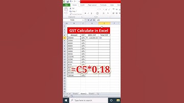 Ms Excel me GST billing kaise kare #viral #short #skcarrier