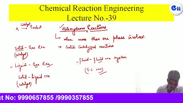 CRE: Lecture-39 ( GATE-2021 Online Class )