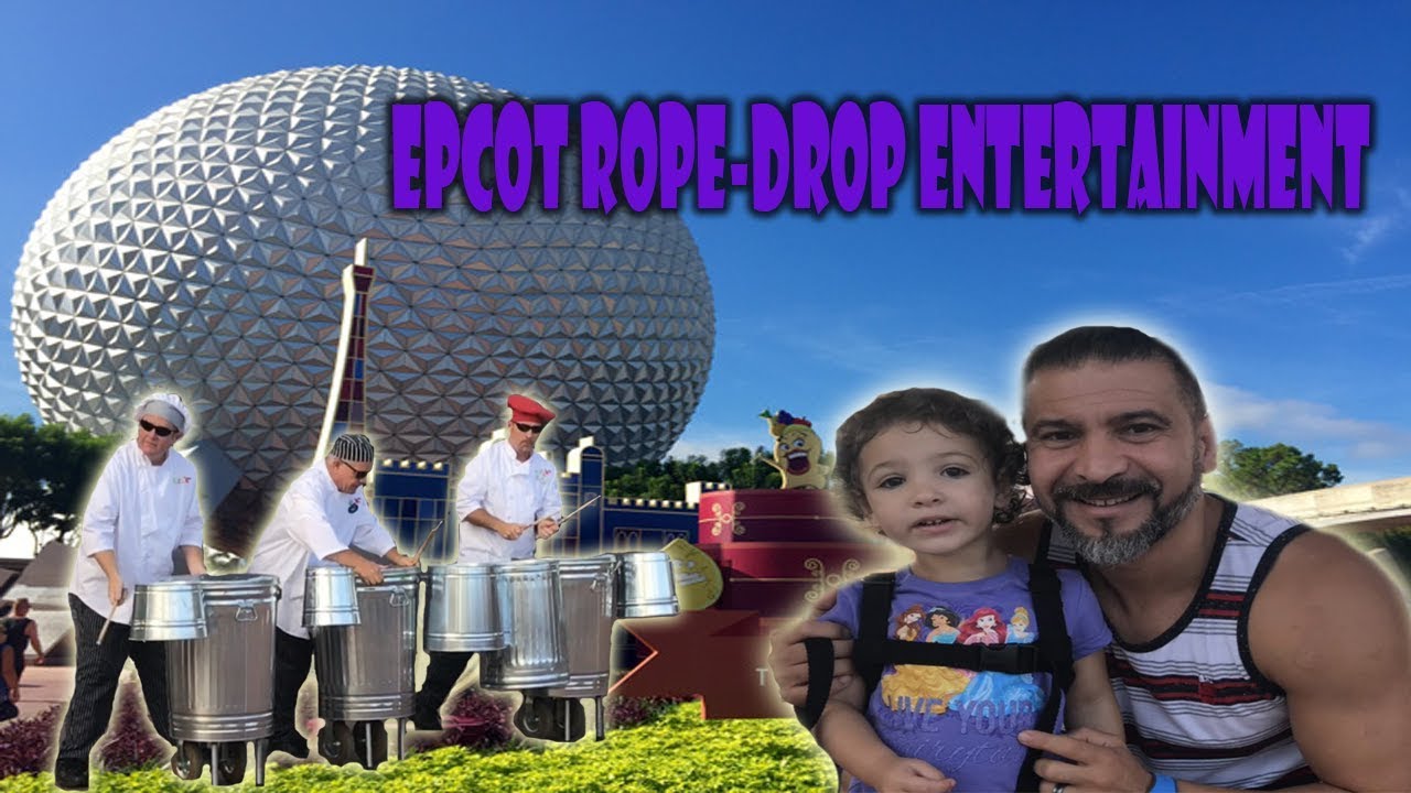 Epcot Rope Drop Science Epcot Rope Drop Entertainment - YouTube