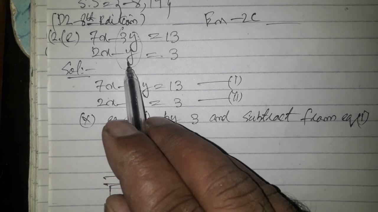 Ex 2C q2,e D2 8th edition (ZA)