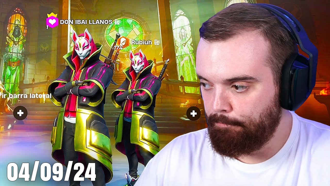 IBAI X RUBIUS EN FORTNITE｜TENGO QUE GANAR SOLO Y ÉL SOLO ME PUEDE CURAR