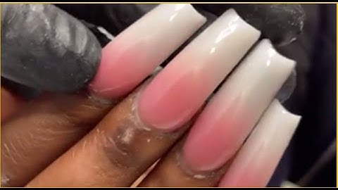 Ombré using chisel 121 and 163 | Thuc Nguyen  - Nail Dad
