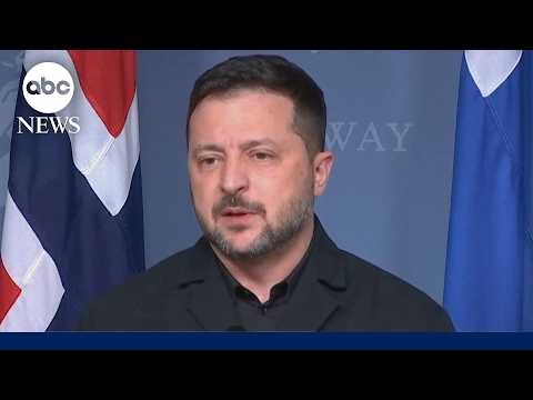 Ukrainian President Zelenskyy on U.S.-Ukraine relationship