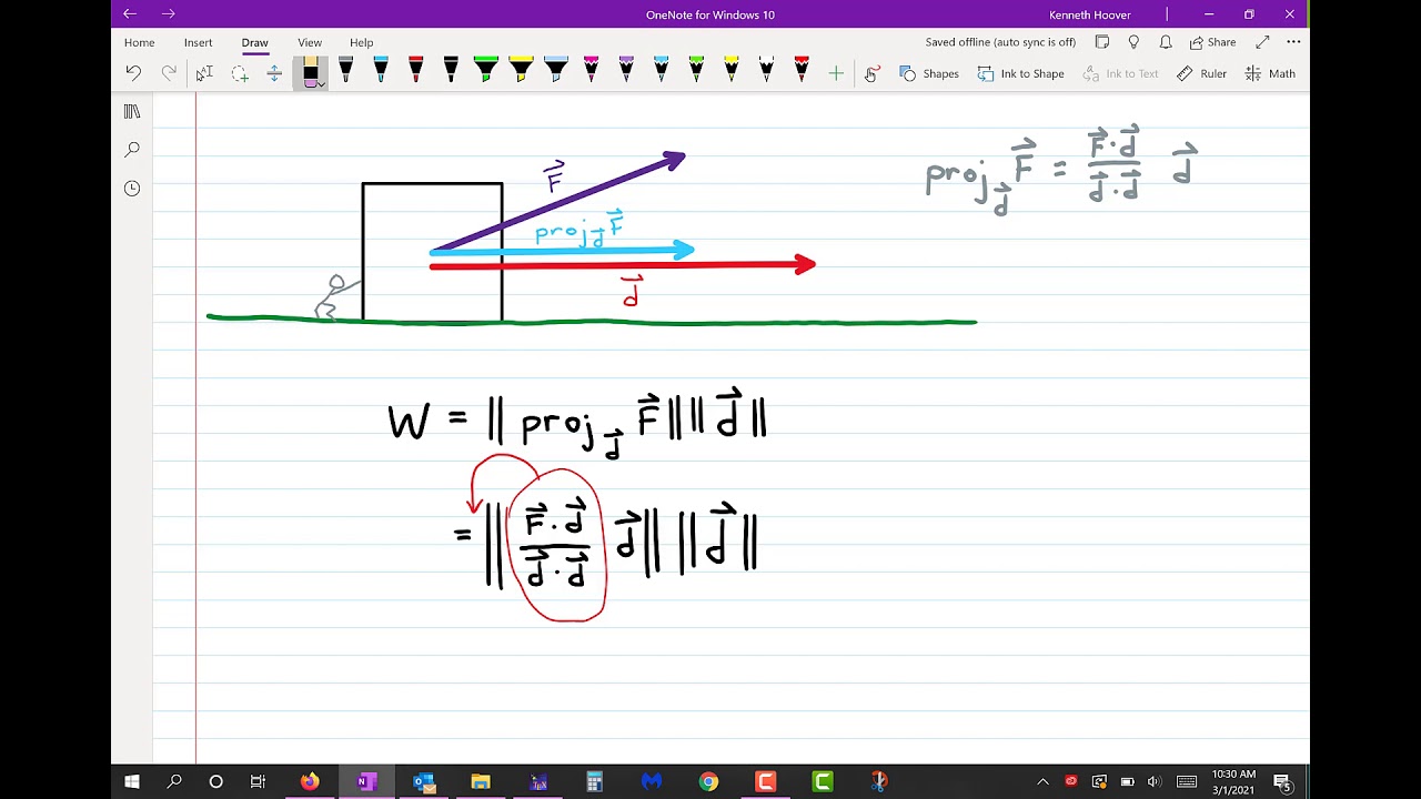Multivariate Calculus Lecture 11 Work - YouTube