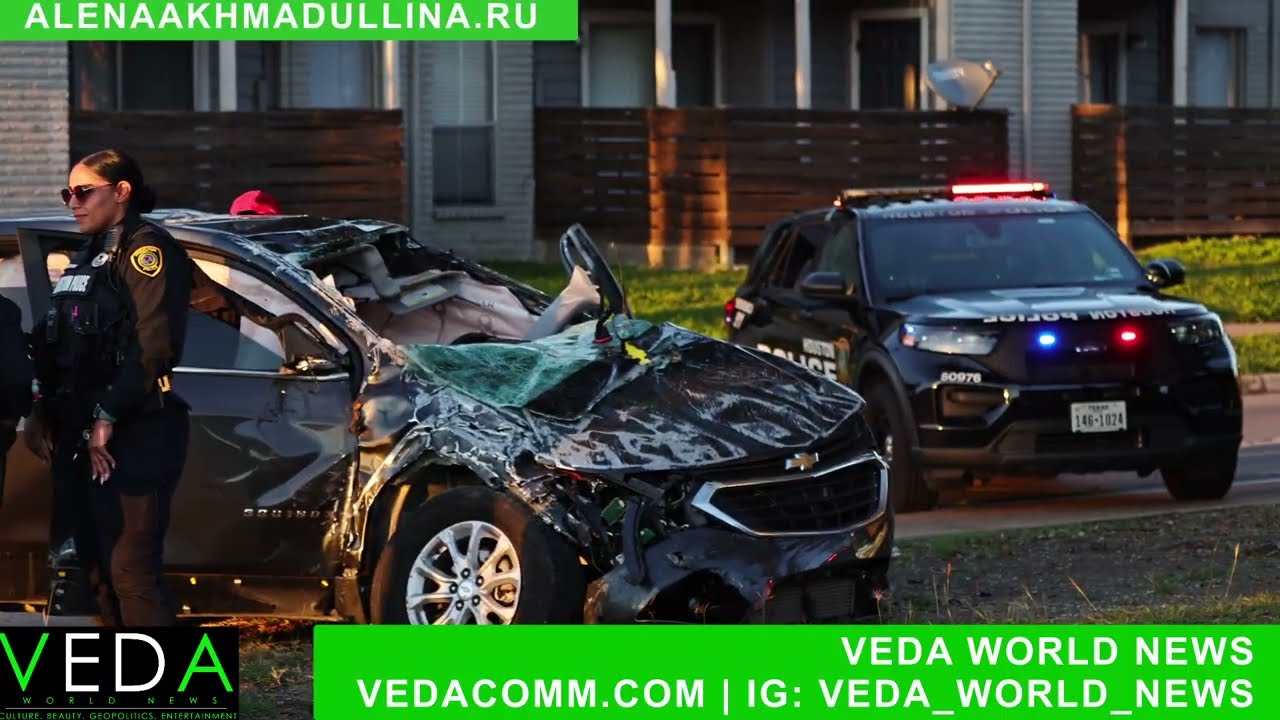 HOUSTON: POSSIBLE DUI/ROAD RAGE INCIDENT LEAVES ONE IN CRITICAL CONDITION| FONDREN & AIRPORT RD. HOUSTON, TEXAS| VIDEO BY MICHAEL THERVIL | VEDA WORLD NEWS