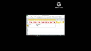 Function Keys To Use 1-12 And Functions Very Important Windows Actions