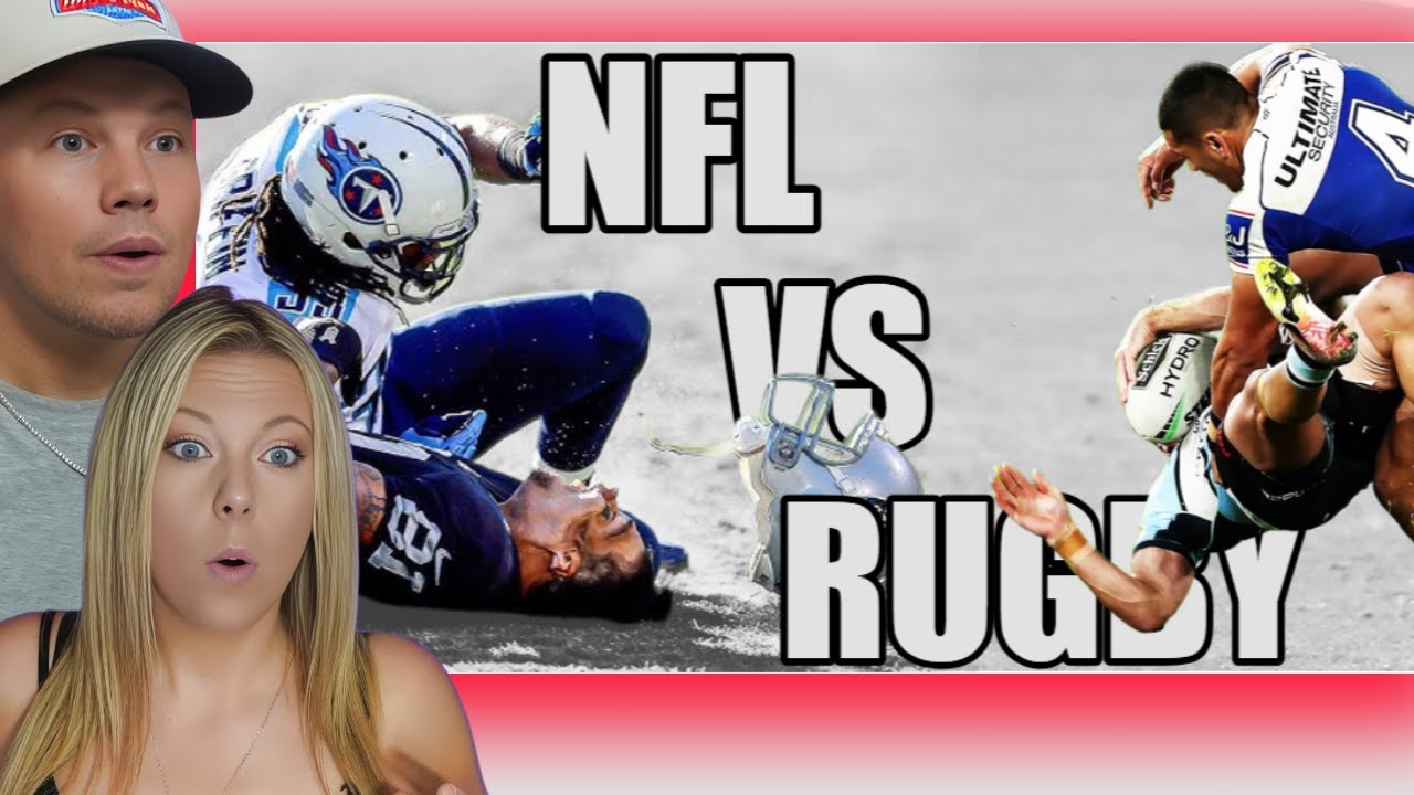 НФЛ против РЕГБИ ХИТС - Она ТРЯСЛА!