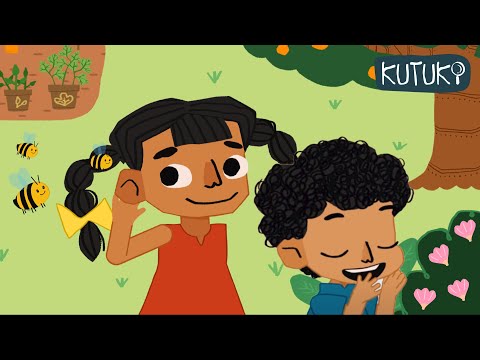 Song for children | Kid s song in English with lyrics | Five senses | Kutuki