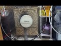 Taking a look at Panasonic F-MN304 (16 inch) and F-MN304 (12 inch) desk fans