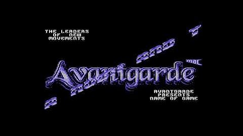 Avantgarde - Avantgarde Intro Collection | C64 Intro Collection