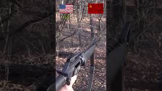 US M16 vs Russian AK 74 cost per shot difference