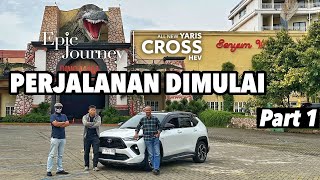 Toyota All New Yaris Cross HEV 2024 | EPIC JOURNEY Part 1 feat. Fitra Eri & Ridwan Hanif | Motomobi image