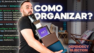 Como ORGANIZAR a Injeção de Dependência em um projeto .NET?