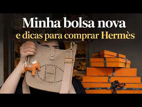 How to buy Hermès bags in Brazil without needing a purchase history + details on the new Evelyne 23