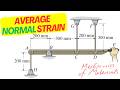Average Normal Strain in Wires | Rigid Lever Rotates 2° About Pin B | Mechanics of Materials