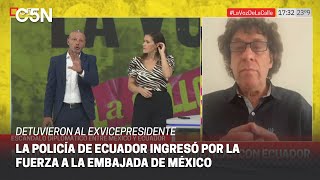 MÉXICO ROMPIÓ relaciones DIPLOMÁTICAS con ECUADOR: el análisis de PEDRO BRIEGER