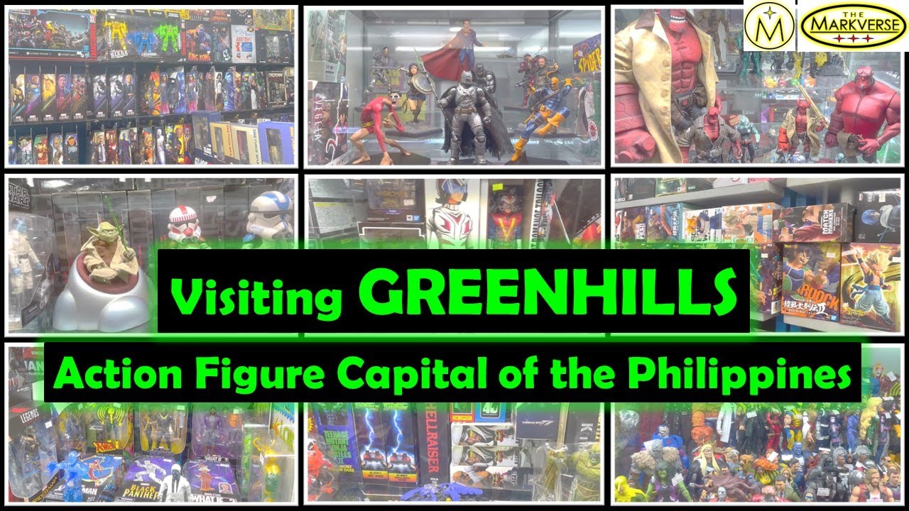 GREENHILLS Visit (Feb. '23) - Action Figure Capital of the Philippines
