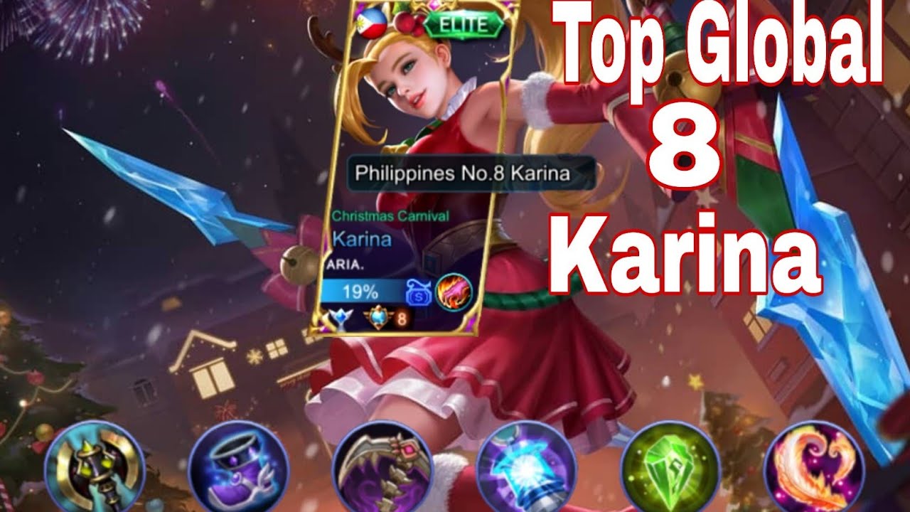 ARIA. Top Global 8 Karina Christmas Carnival easy maniac and game play