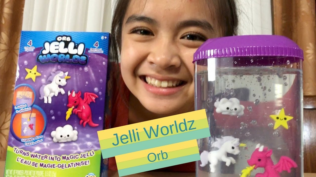 jelly world aquarium toy