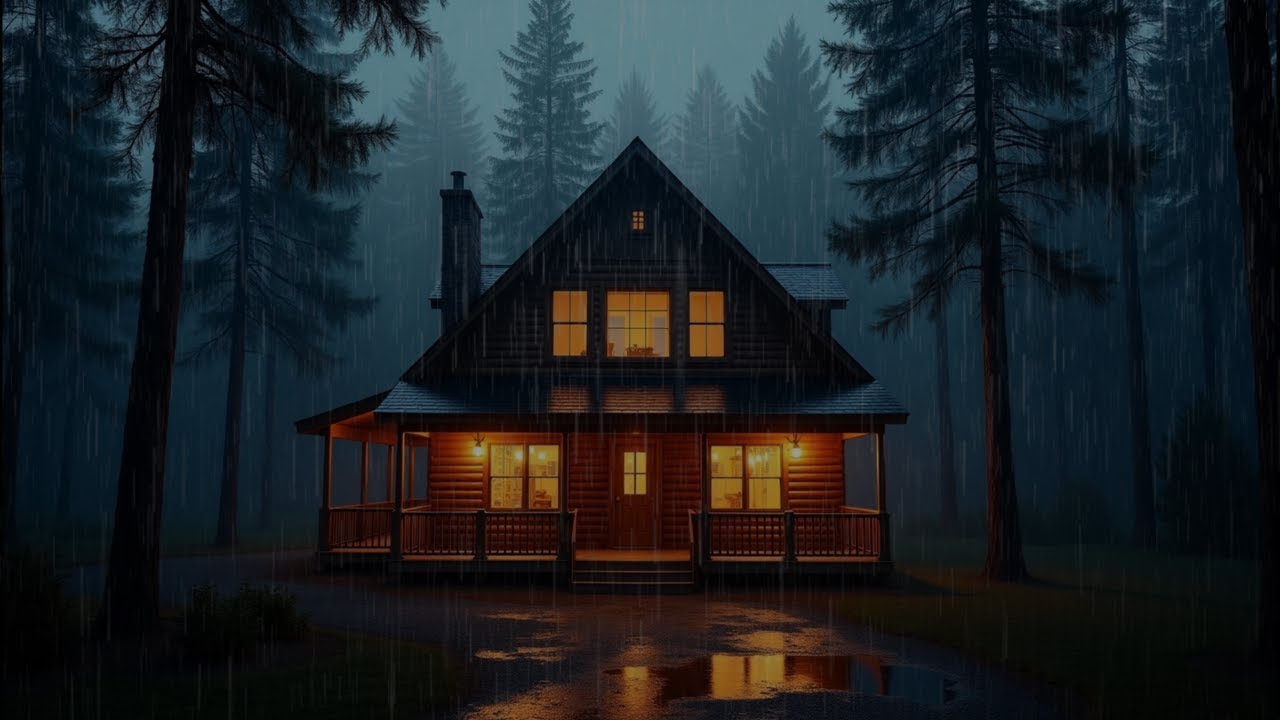 Sounds of Rain & Thunder for Deep Sleep – Relax Your Mind & Sleep Peacefully Tonight