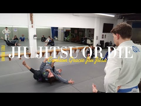 Carlson Gracie Jiu Jitsu Montreal Gi class with Abi. - YouTube