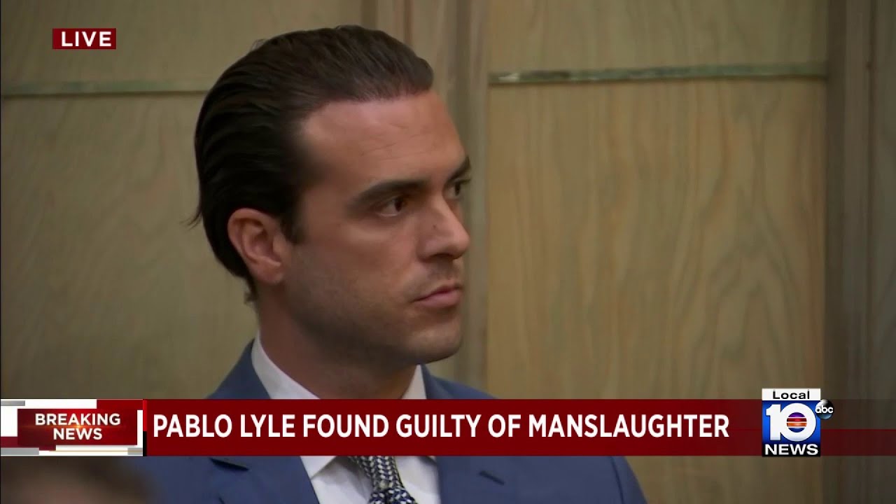 Jury finds Pablo Lyle guilty of manslaughter