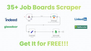 I sold this job boards scraper for $2500! get it for FREE