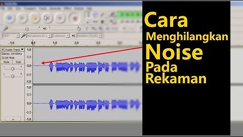 Thumbnail of cara menghilangkan noise suara bising dengan cepat di audacity
