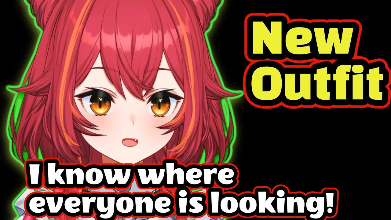 【Eng sub】Nekota Tsuna, who states what everyone is looking at【vspo/Nekota Tsuna/New Outfit/clips】