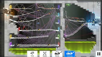Bridge Constructor Portal Level 57 Walkthrough