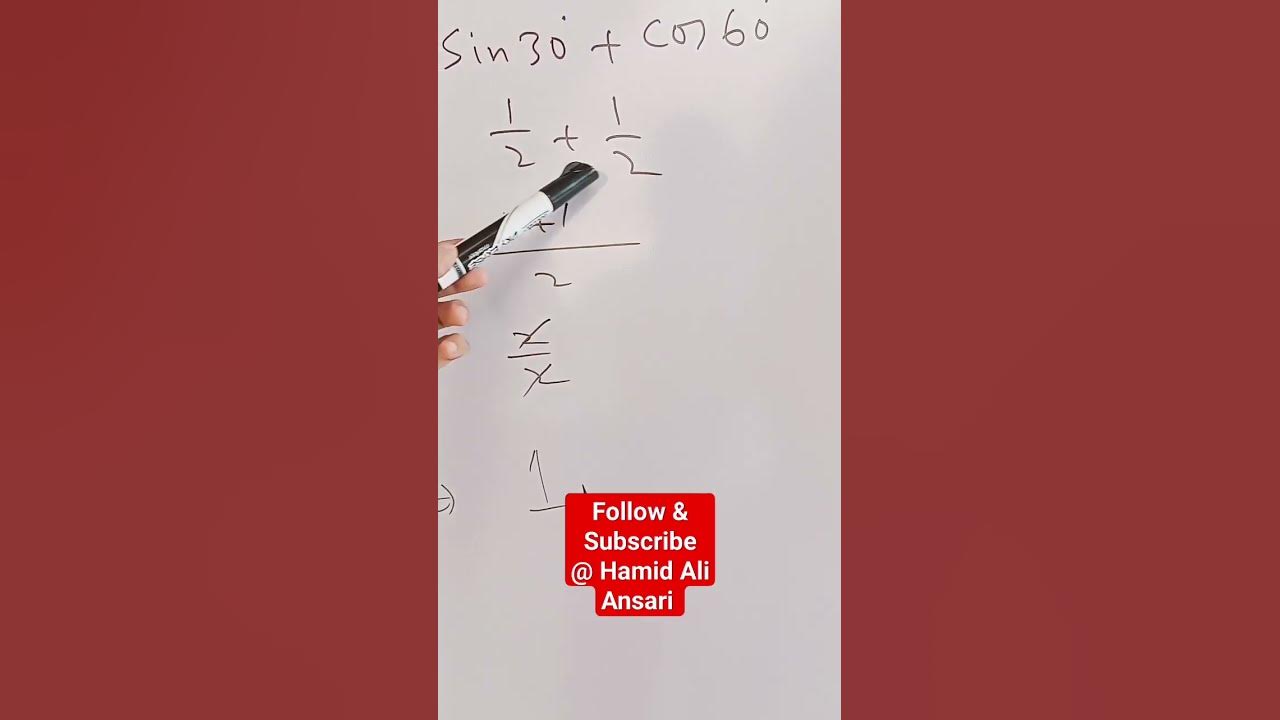 the-value-of-sin30-cos60-is-basic-maths-mathstips-mathstricks