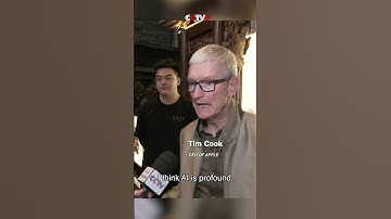 Apple CEO Tim Cook Visits China, Expresses Optimism About Future of AI Hardware, Software