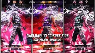 10 PRESET CC HD FREE FIRE TERBARU 2025 || COLORING PALING GACOR CUY PART 3 π₯