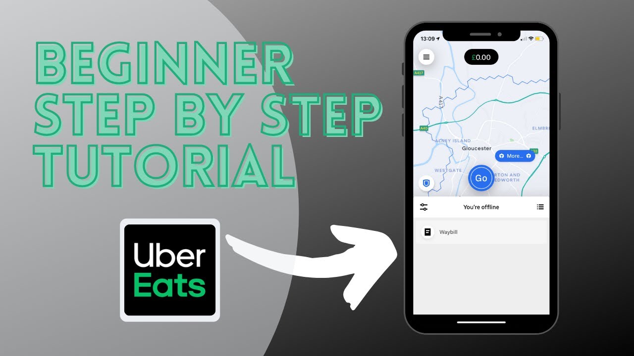 Become a Delivery Driver Using the Uber Eats App