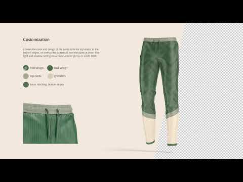 Track Pants Animated Mockup, a Bottom Mockup by rebrandy (Thumbnail 11 of 12)