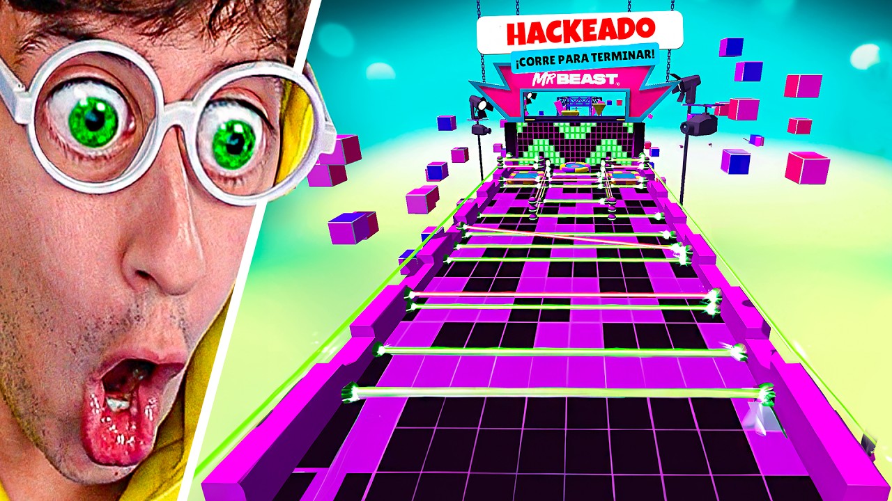 ATRAPADO en la TRAMPA de MrBeast ⛔😱!! (Block Dash 99% imposible 😭) - Stumble Guys TEKENDO